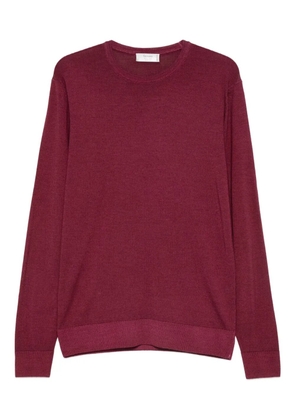 Ferrante crew-neck top - Red