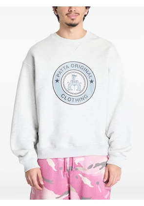 PATTA round-neck sweatshirt - Grey