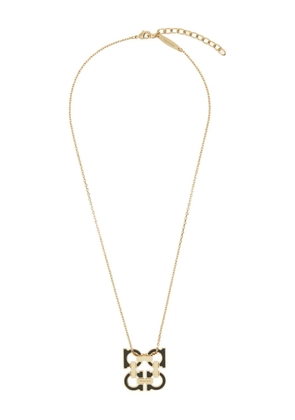 Ferragamo Gancini-pendant necklace - Gold