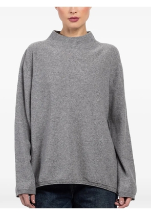 Hannes Roether high-neck sweater - Grey