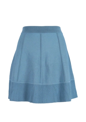 SANDRO knitted flared skirt - Blue