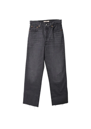 Levi's Ribcage cotton straight trousers - Grey