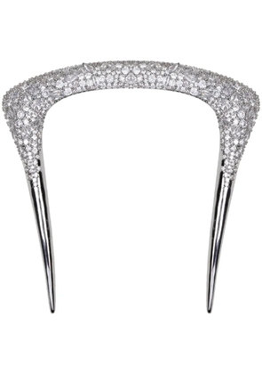 Jennifer Behr Czarina hair pin - Silver