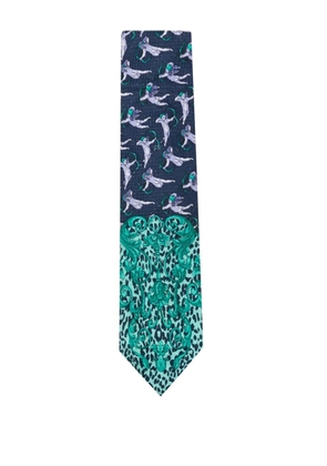 Versace Pre-Owned 1990s silk tie - Purple