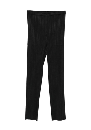 Pleats Please Issey Miyake Monthly Colors : September pleated trousers - Black