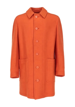 Romeo Gigli Pre-Owned 1990s single-breasted coat - Orange