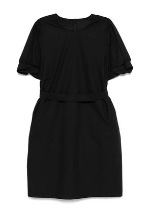 LESS belted midi dress - Black