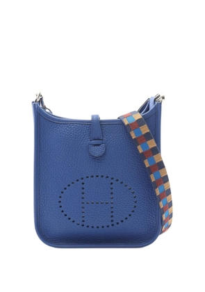 Hermès Pre-Owned 2021 Clemence Evelyne Amazone TPM crossbody bag - Blue