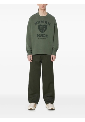 Human Made logo-print sweatshirt - Green