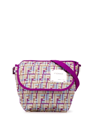 Fendi Pre-Owned 20th Century Zucca Nylon crossbody bag - Purple