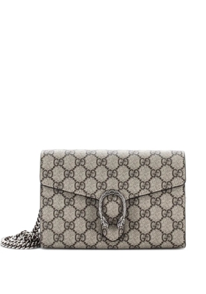 Gucci Pre-Owned Dionysus Chain Wallet GG Coated Canvas Small crossbody bag - Brown