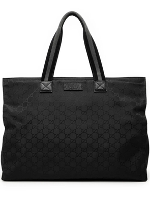 Gucci Pre-Owned 2000-2015 GG Nylon Web tote bag - Black