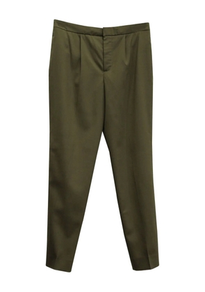 Chloé Vintage tapered-leg wool trousers - Black