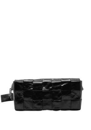 Bottega Veneta Pre-Owned 2012-2025 Stretch Paper Calfskin Intrecciato Cassette belt bag - Black
