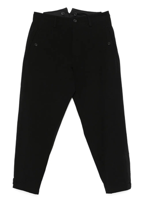 Yohji Yamamoto tapered leg - Black
