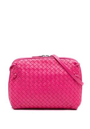 Bottega Veneta Pre-Owned 2012-2025 Nappa Intrecciato Nodini crossbody bag - Pink