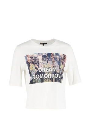 Maje printed T-shirt - White