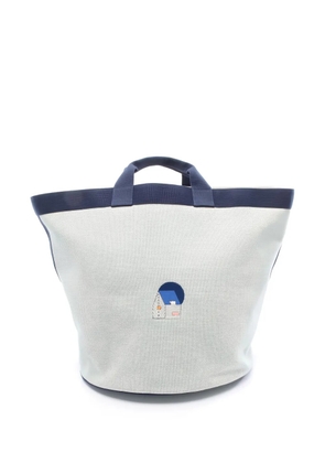Hermès Pre-Owned logo tote bag - White