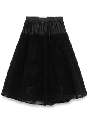 Viktor & Rolf ruffled midi skirt - Black