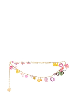 Amir Slama Bijoux embellished chain belt - Gold