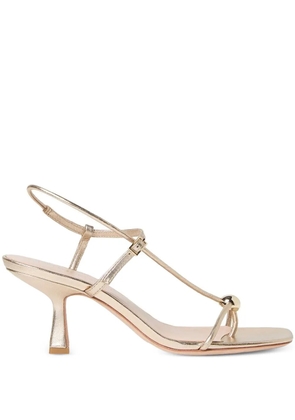 Loeffler Randall 70mm Triana ball-heel sandals - Gold