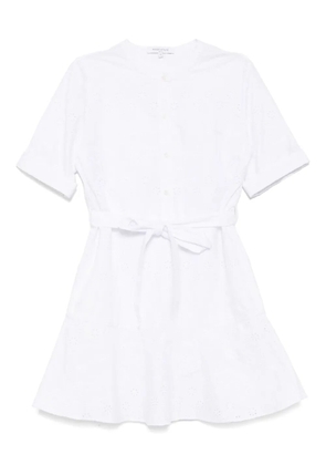 Maison Kitsuné short sleeves dress - White
