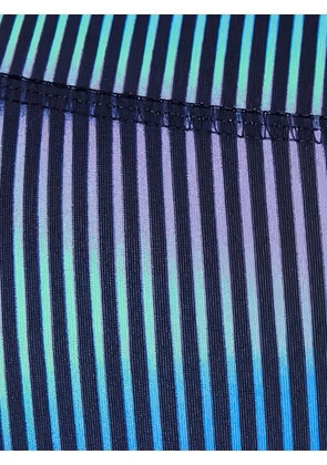 Sweaty Betty Zero Gravity Illuminate 7/8 abstract camo-print leggings - Blue