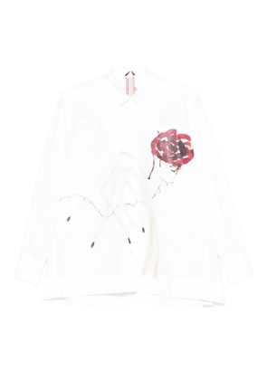 Antonio Marras floral-print blouse - White