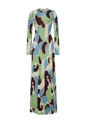 Cara Cara Aspen printed maxi dress - Neutrals