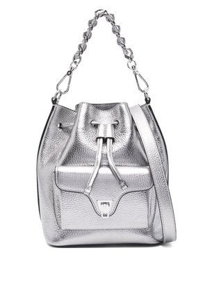 Coccinelle small Beat bucket bag - Grey