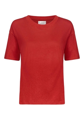 LouLou de Saison Ezra Lds ribbed T-shirt - Red