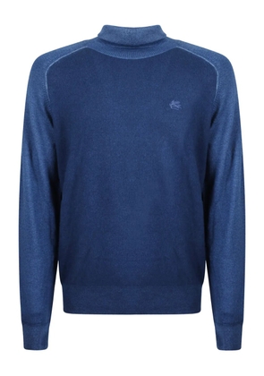 ETRO turtleneck sweater - Blue