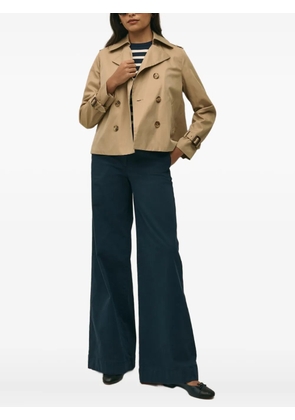 Brooks Brothers double-breasted trench jacket - Neutrals