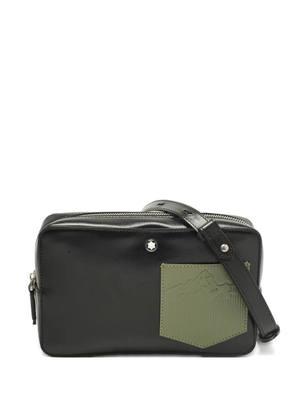 Montblanc Meisterstück leather shoulder bag - Black
