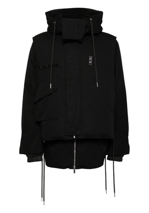 Helmut Lang Arctic double puffer jacket - Black