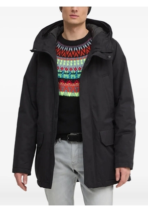 Benetton hooded pocket jacket - Black