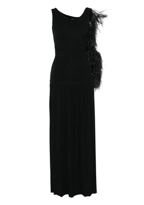 MANURÍ Paulina maxi dress - Black