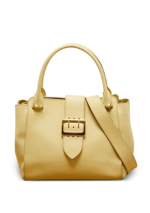 Burberry Pre-Owned buckle leather tote bag - Yellow