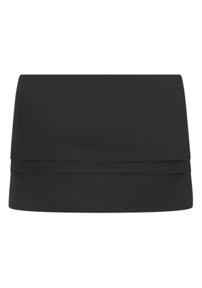 HELIOT EMIL Ferro layered skirt - Black