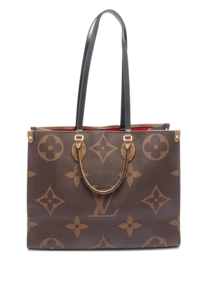Louis Vuitton Pre-Owned 2020 On-The-Go GM monogram shoulder bag - Brown