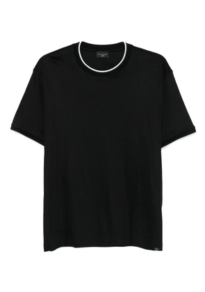 Paul & Shark contrast-piping short-sleeve T-shirt - Black