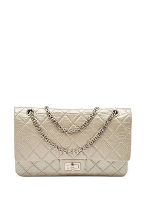 CHANEL Pre-Owned 2.55 Reissue quilted chain-strap shoulder bag - Silver