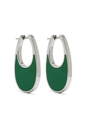 Coperni medium Swipe earrings - Green