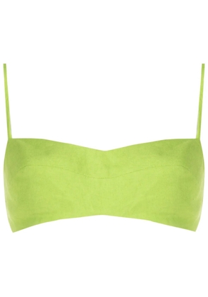 Lenny Niemeyer elasticated-strap crop top - Green