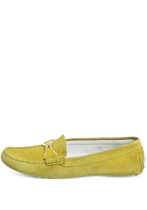 Tod's Vintage suede loafers - Green