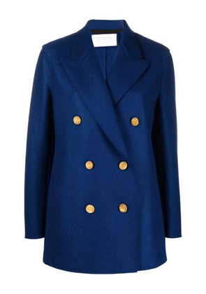Harris Wharf London double-breasted wool coat - Blue