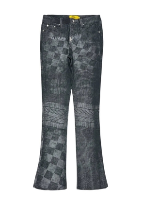 GUAPI Obsidian Black Racer jeans