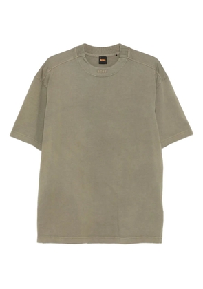 BOSS logo-detail crew-neck T-shirt - Green