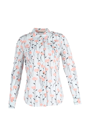 Tory Burch floral-print shirt - Blue
