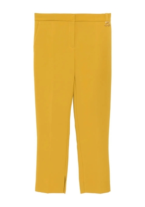 Elisabetta Franchi Crêpe trousers - Yellow